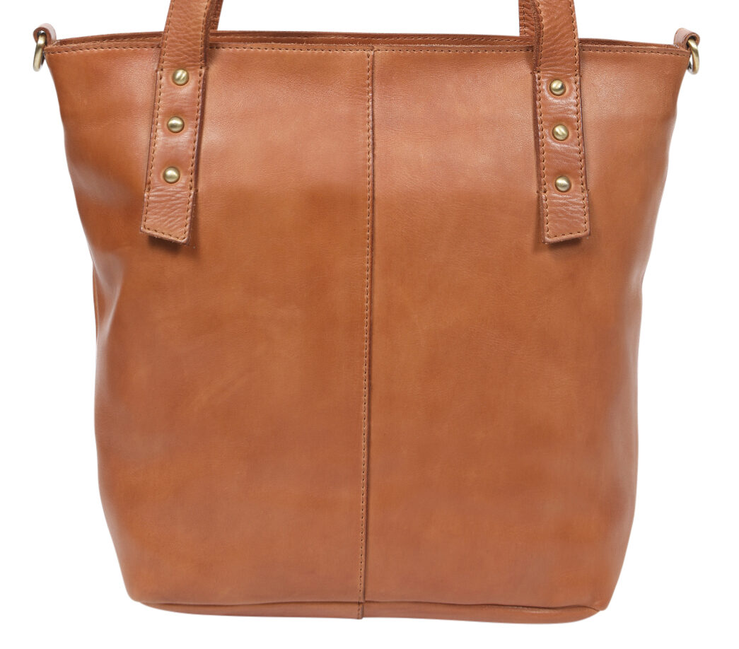 Ladies Leather Tote Bag/Cross Body – New Arrivals 7878 Tan