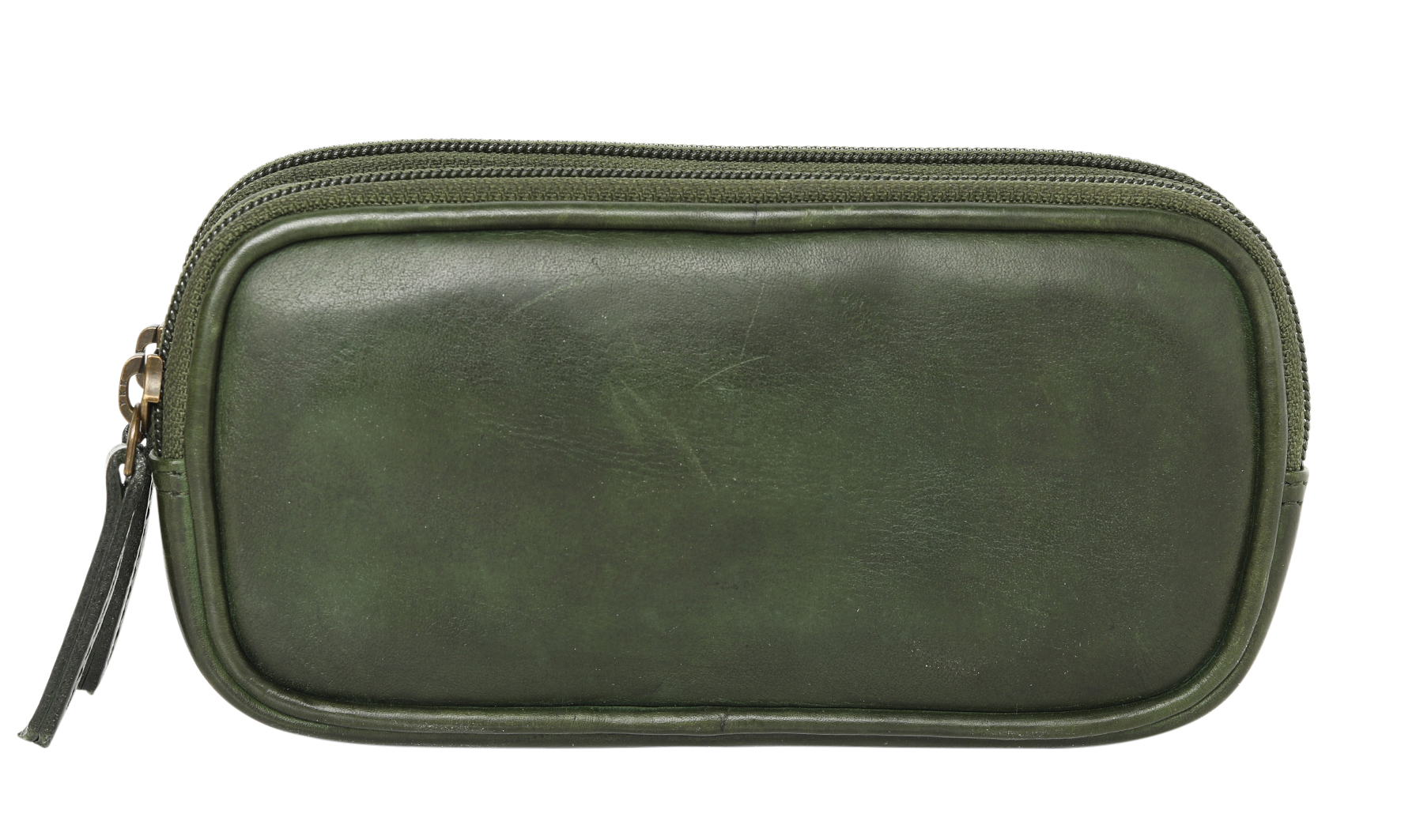 Ladies Leather Utility / Optical Case New Arrivals Style 7885 Olive