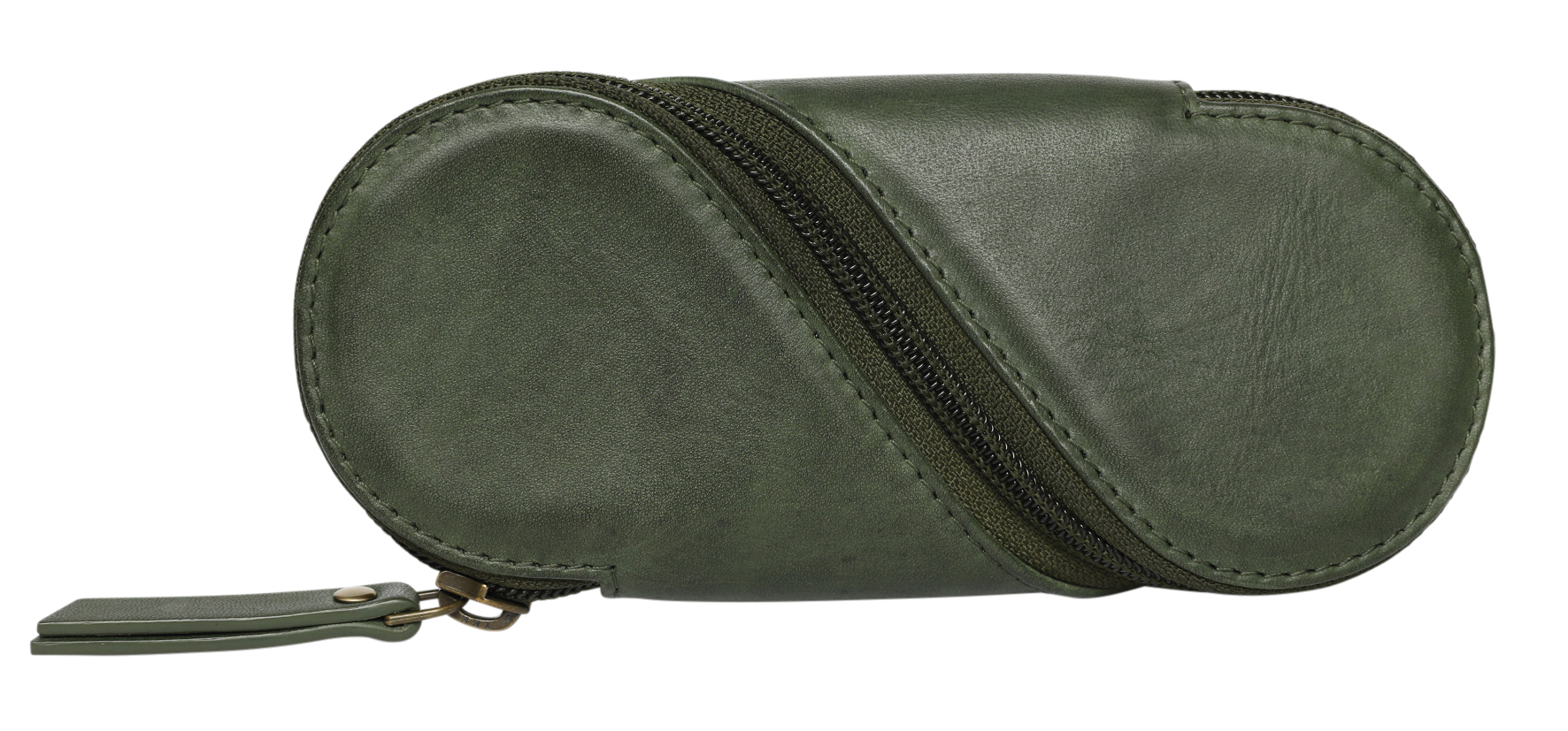 Leather Optical Case Style 7916 Olive