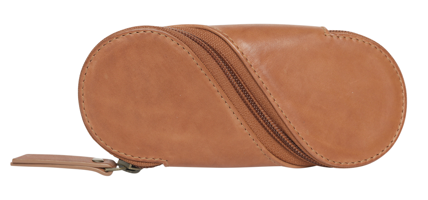 Leather Optical Case Style 7916 Tan