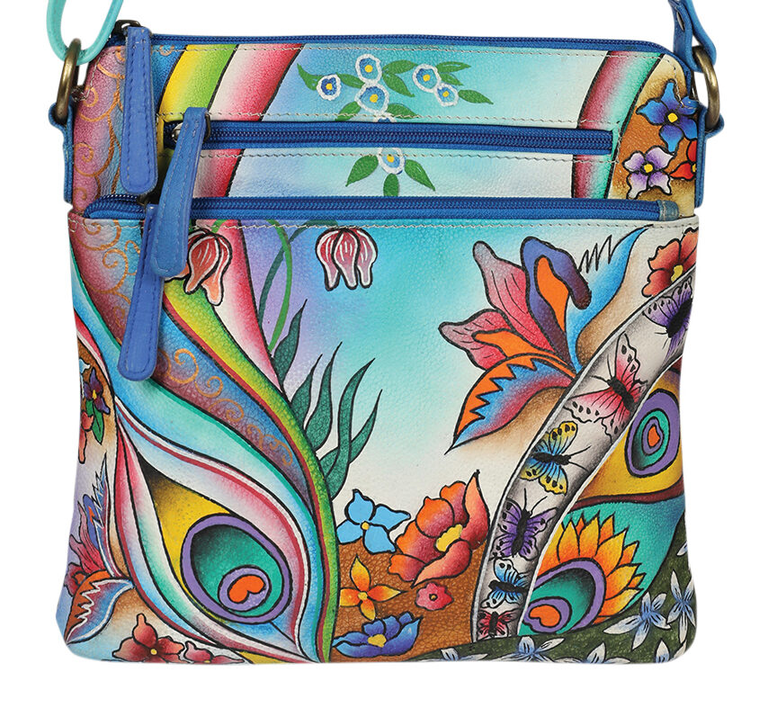 Ladies Hand Painted Shoulder Bag Style 2955 Coastal Dream
