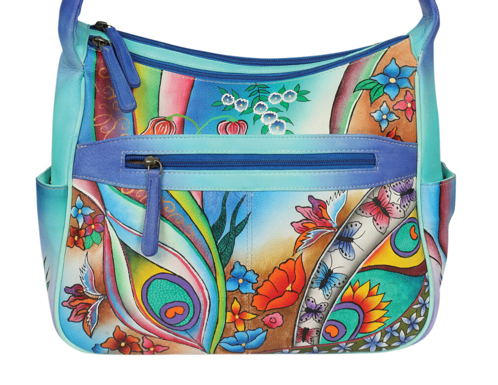 Ladies Hand Painted Shoulder Bag Style 2957 Coastal Dreams