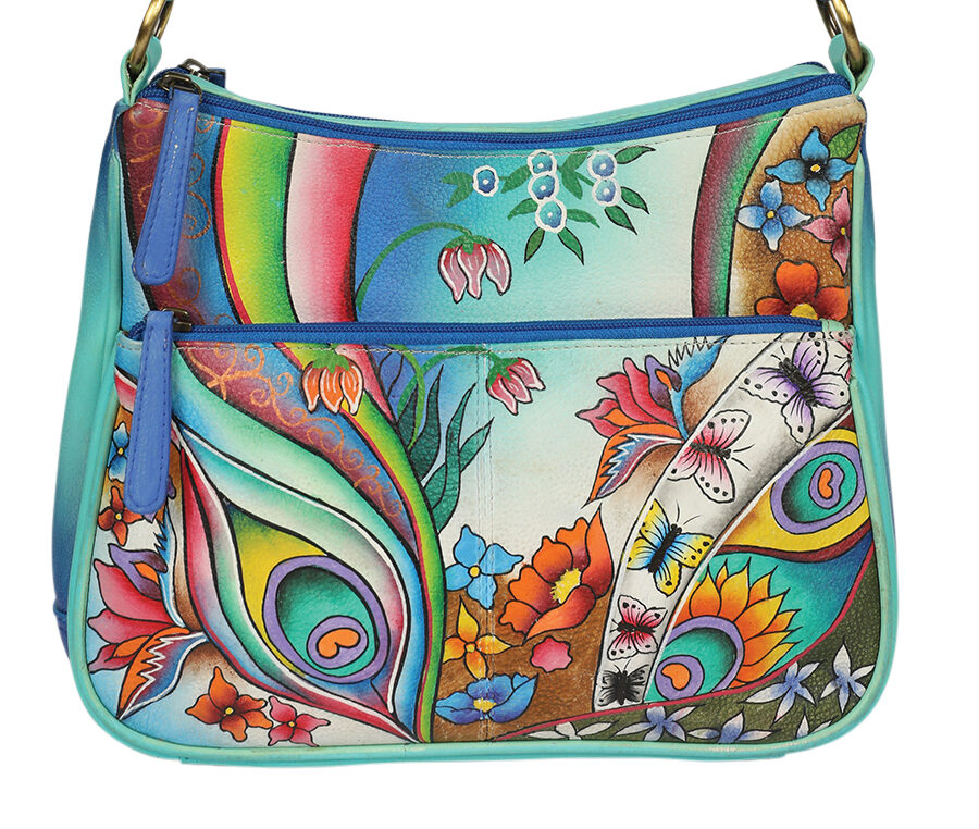 Ladies Hand Painted Shoulder Bag Style 3153 Coastal Dream