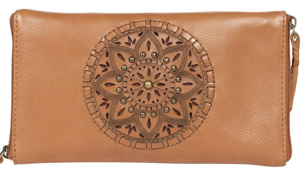 Leather Optical/Phone Case Style 5977 Mandala Honey