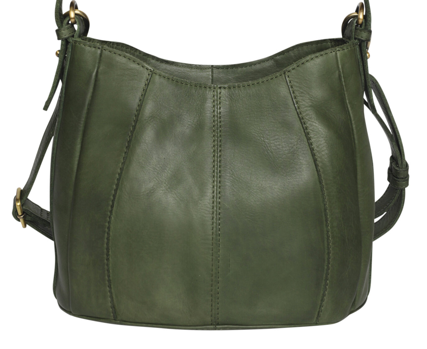 Ladies Leather Cross Body Style 7907 Olive