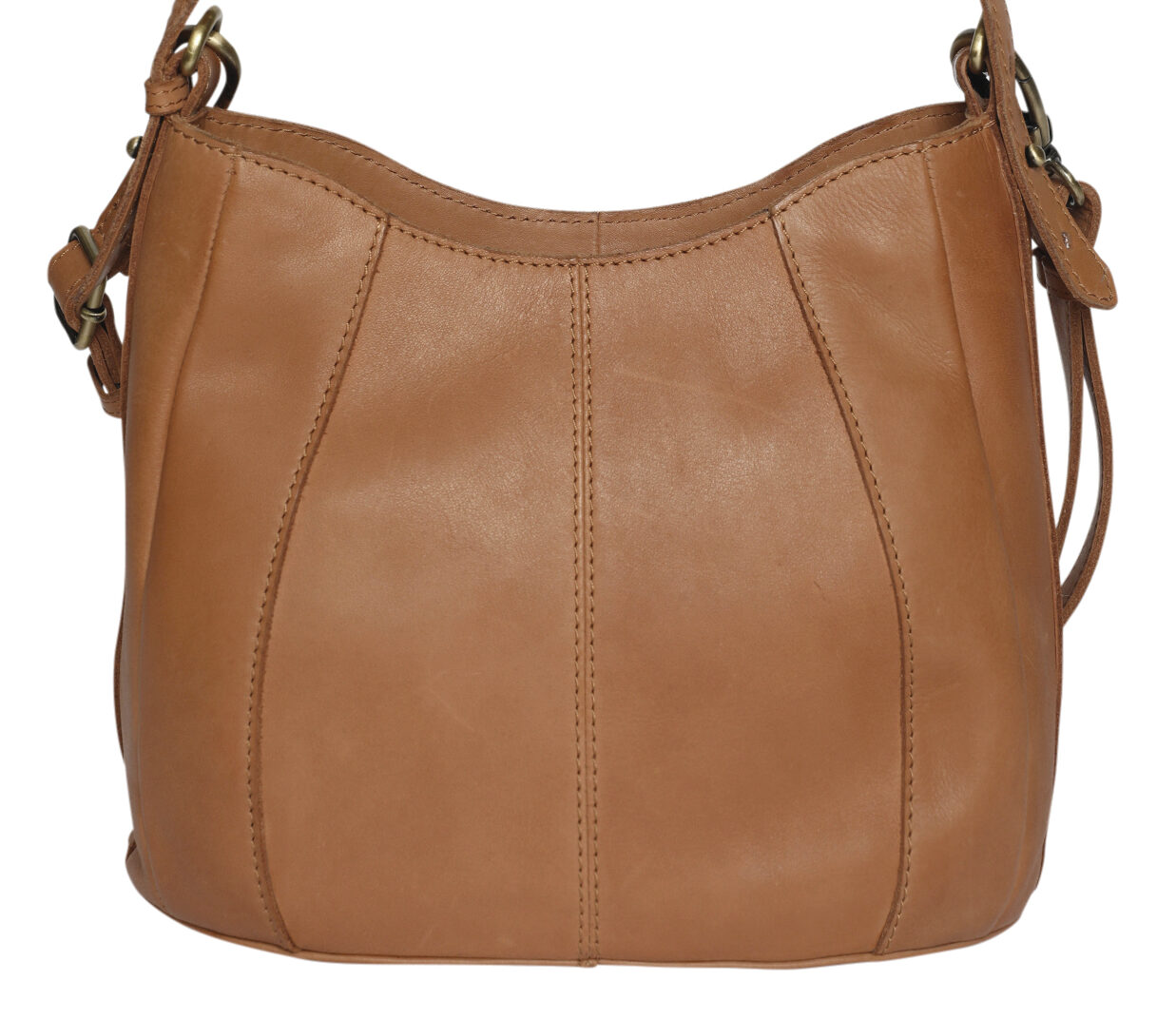 Ladies Leather Cross Body Style 7907 Tan