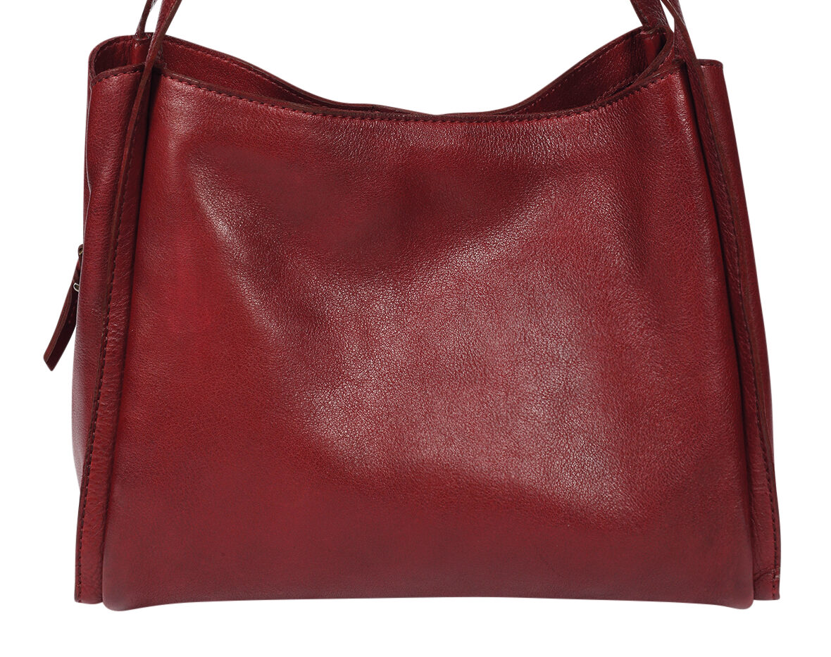 Ladies Leather Cross Body Style 7935 Oxblood