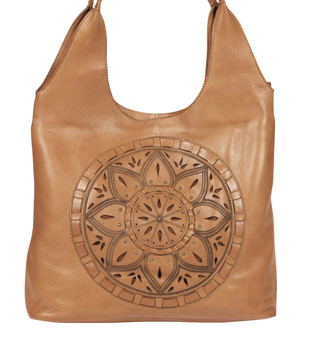 Ladies Leather Tote Style 7942 Honey