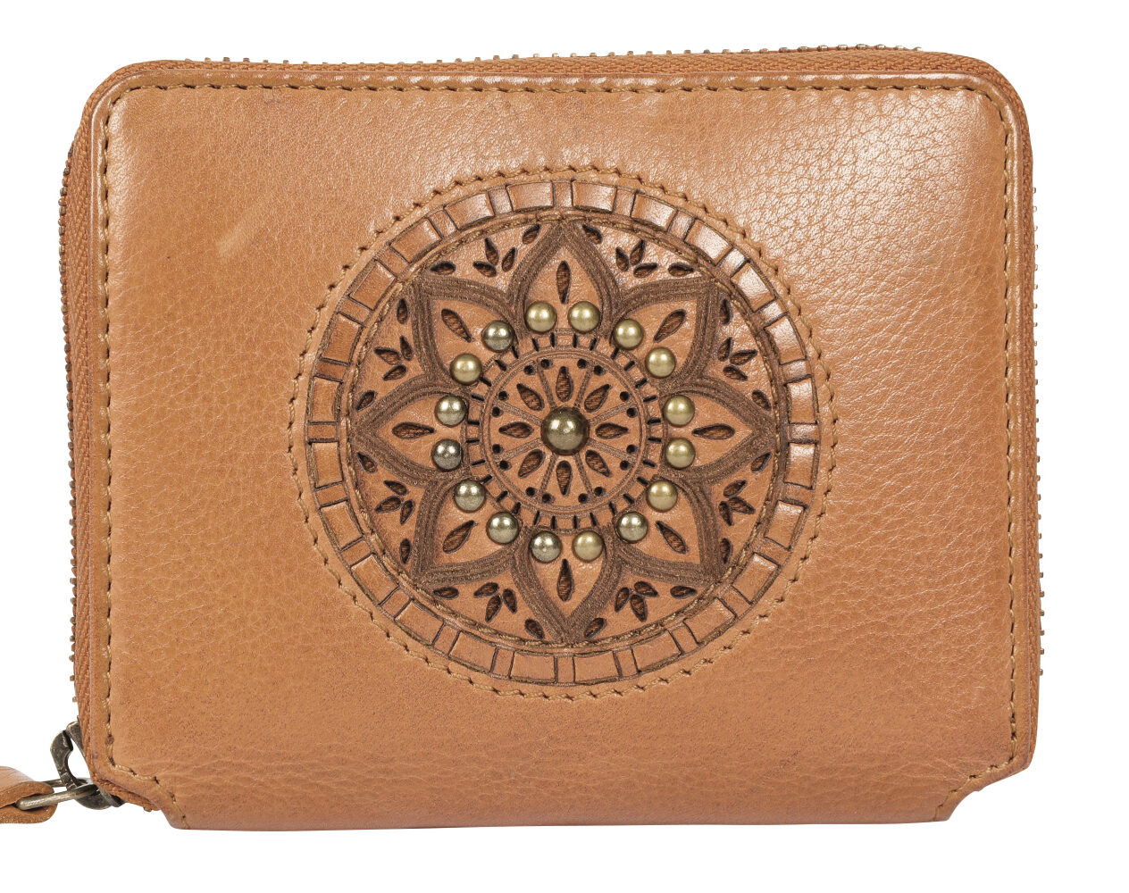 Ladies Leather Wallet Style 7945 Honey