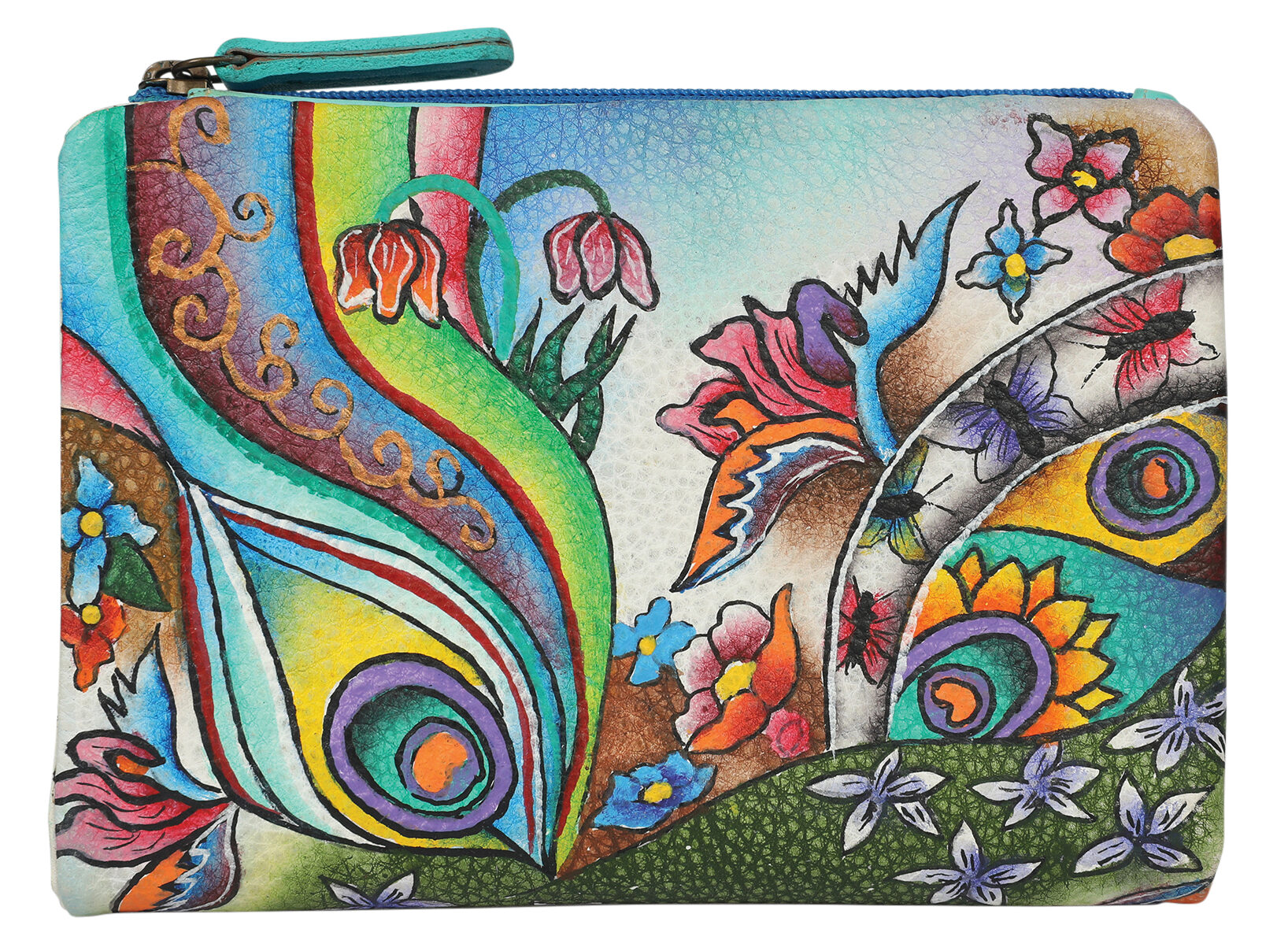 Ladies Hand Painted Wallet Style 3238 Coastal Dream