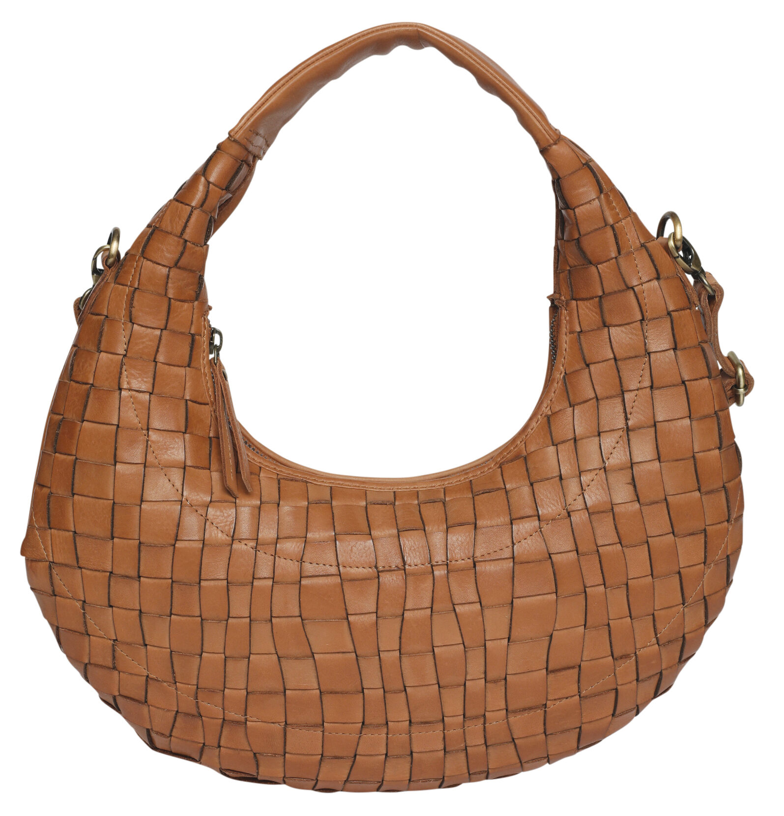 Ladies Leather Shoulder/Cross Body Style 7911 Tan