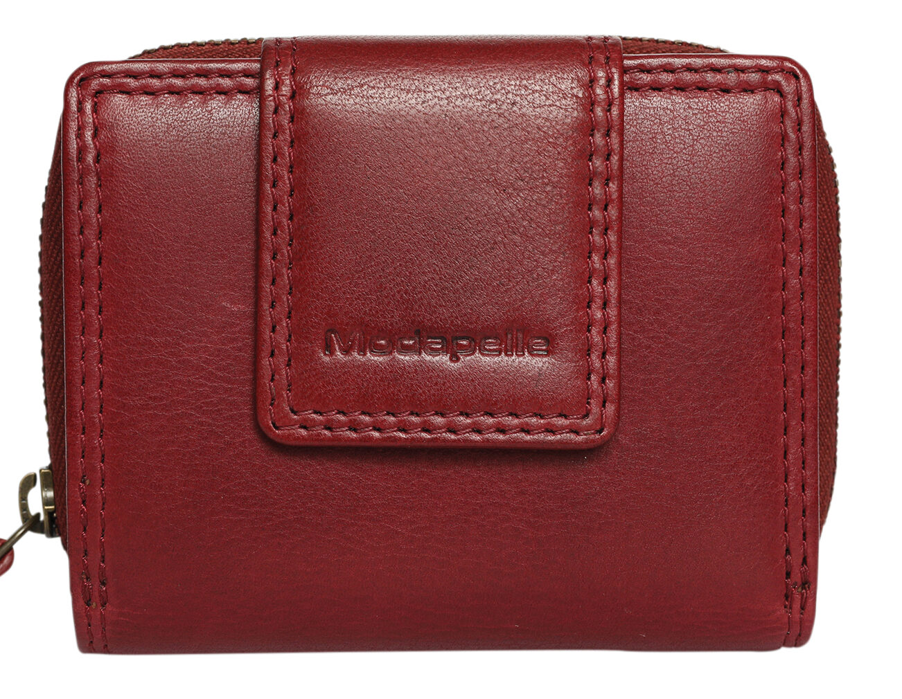 Ladies Leather Wallet Style 7912 Burgundy