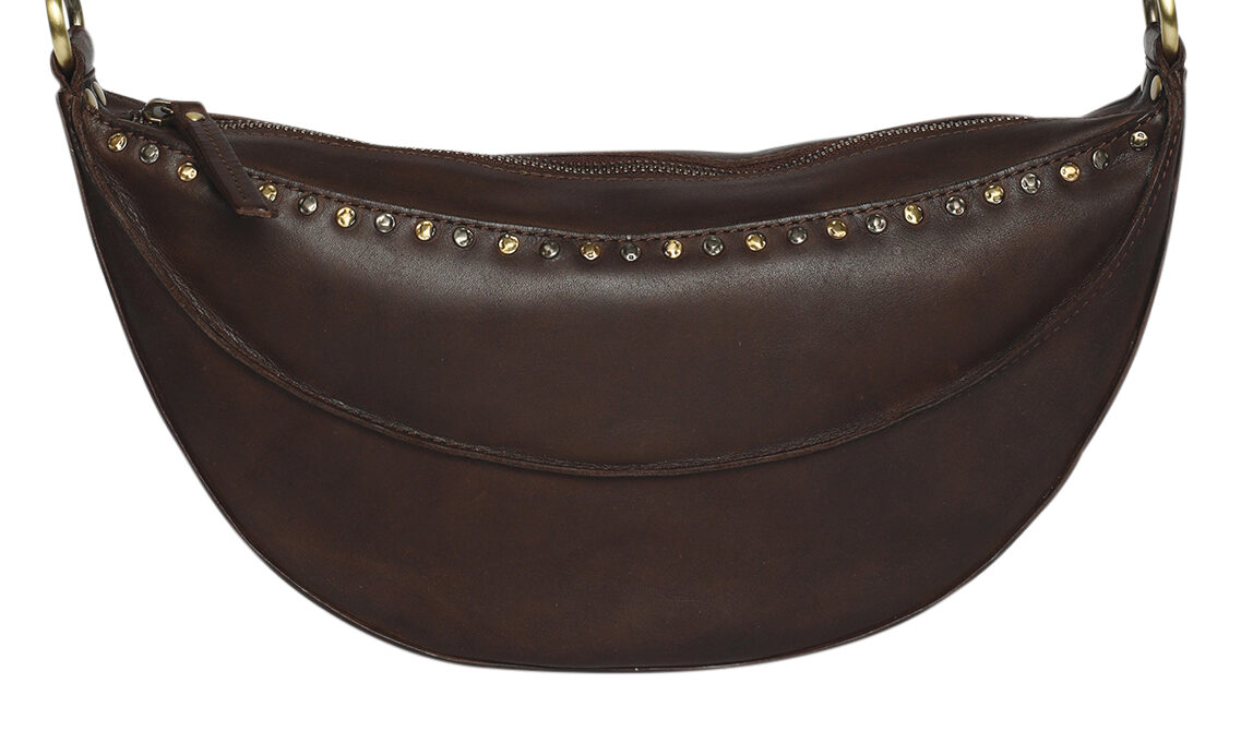 Ladies Leather Cross Body New Arrivals Style 7893 Brown