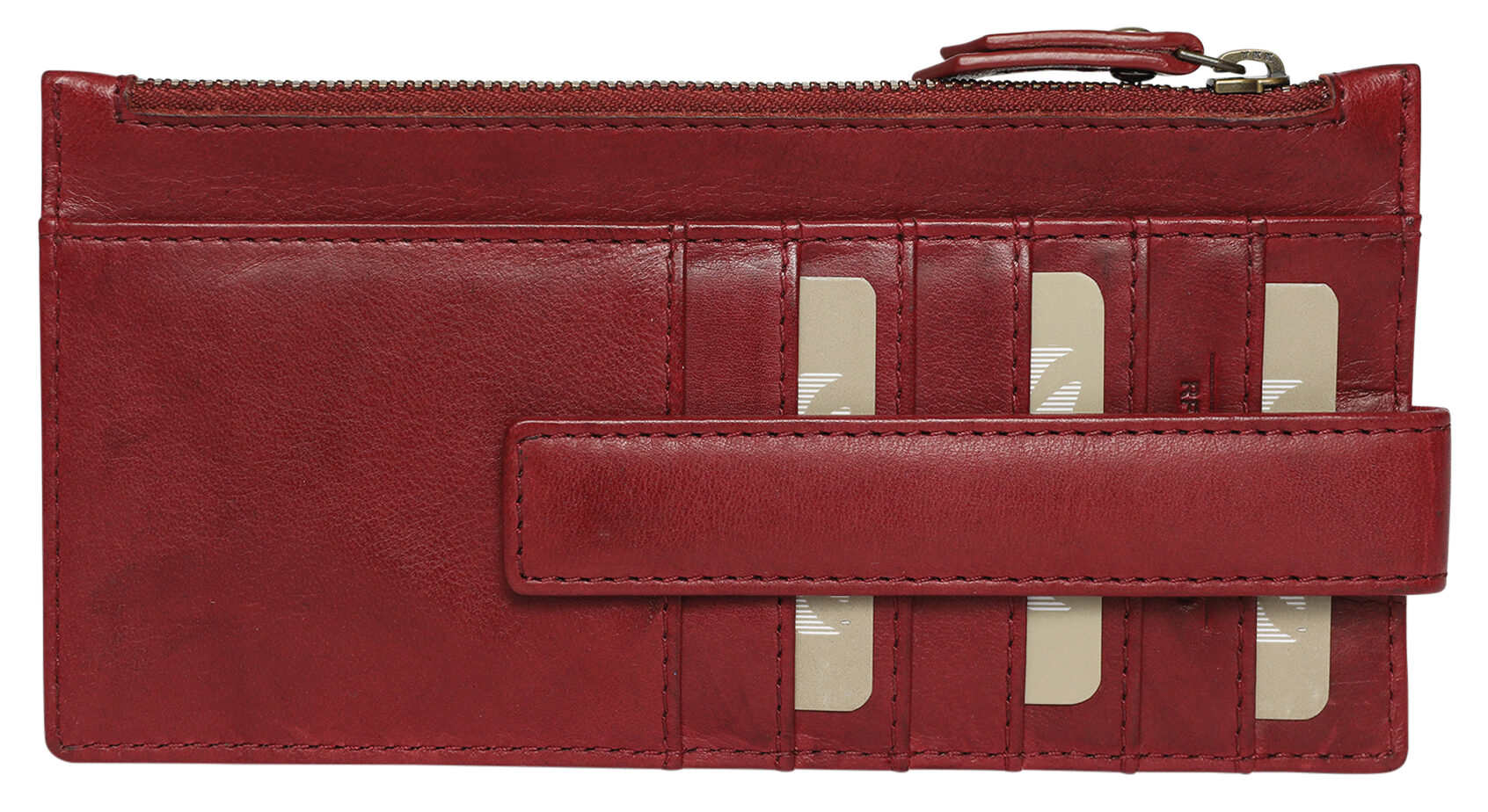 Ladies Leather Wallet – New Arrivals Style 7915 Burgundy