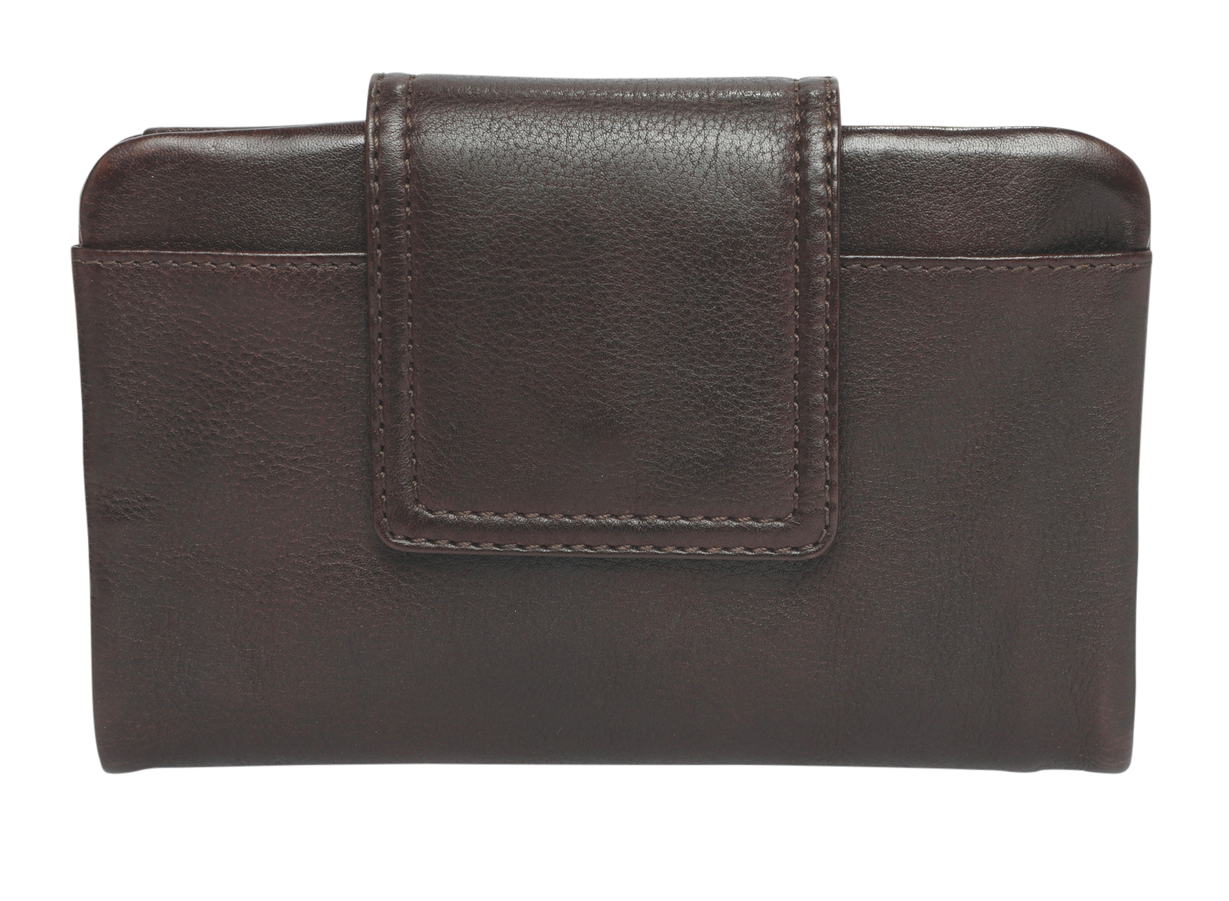 Ladies Leather Wallet Style 7886 Dark Brown