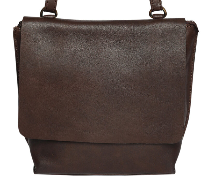 Ladies Leather Cross Body – New Arrivals Style 7894 Brown