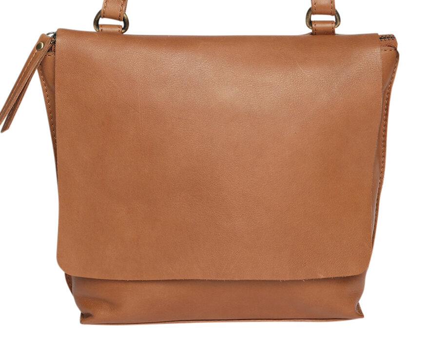 Ladies Leather Cross Body – New Arrivals Style 7894 Tan