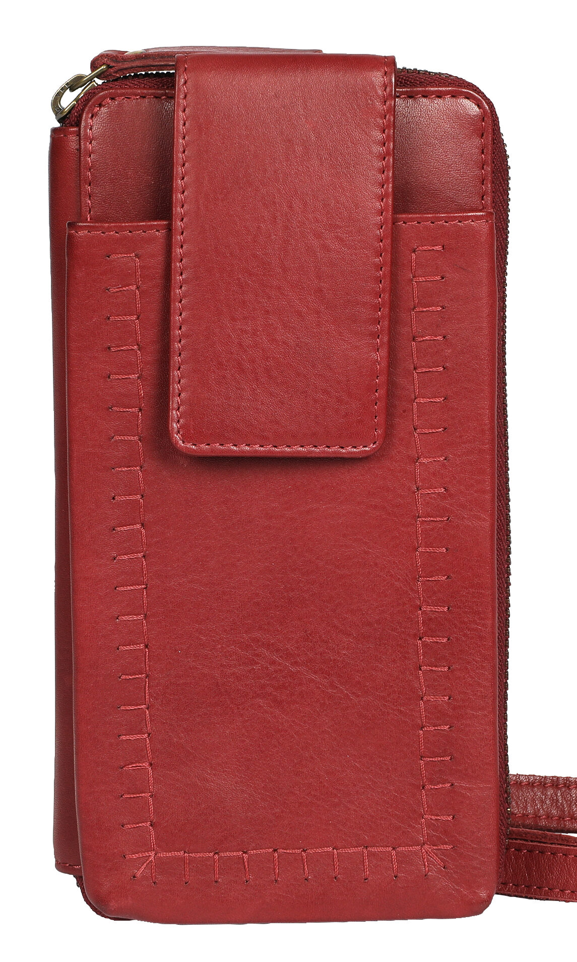 Ladies Cross Body Bag and Ladies Leather Wallet Style 7900 Burgundy