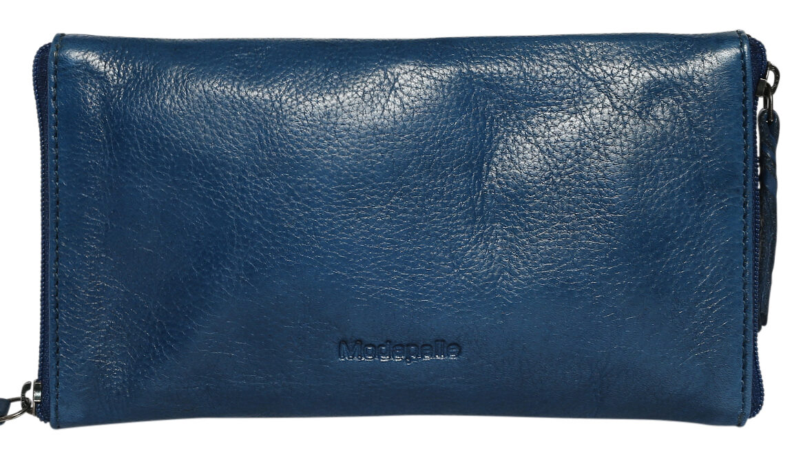 Leather Optical/Phone Case Style 5977 Cobalt Blue