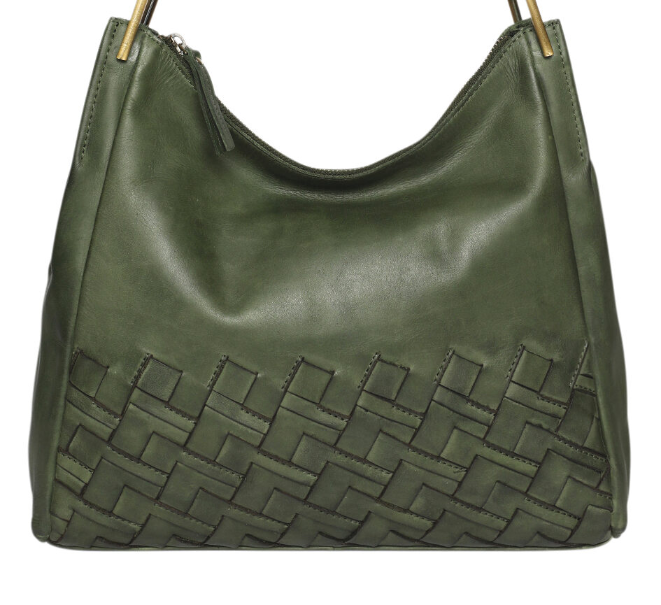 Ladies Leather Hobo – New Arrivals Style 7890 Olive