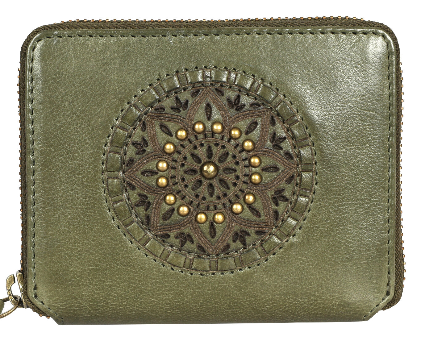 Ladies Leather Wallet Style 7945 Olive