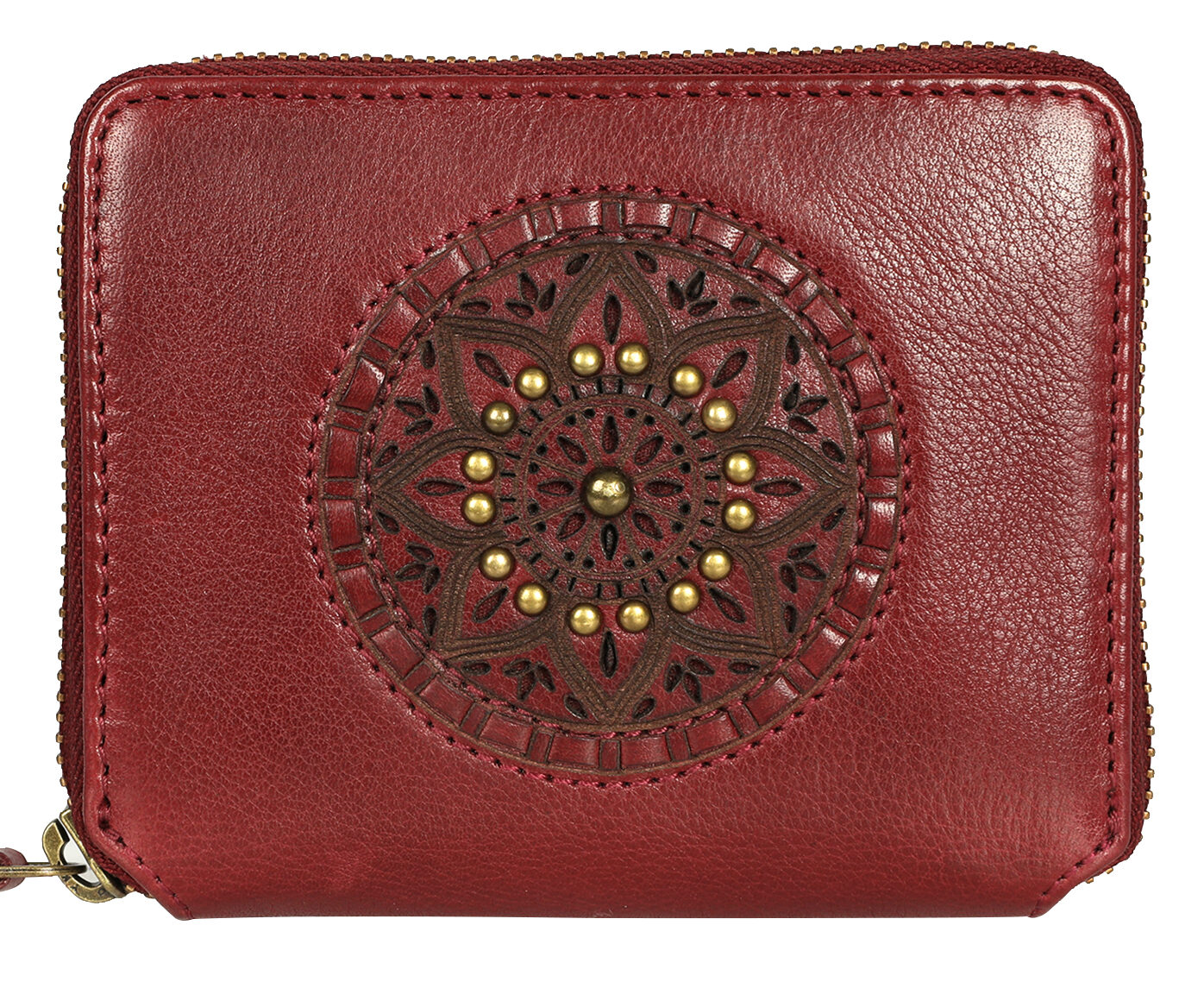 Ladies Leather Wallet Style 7945 Oxblood