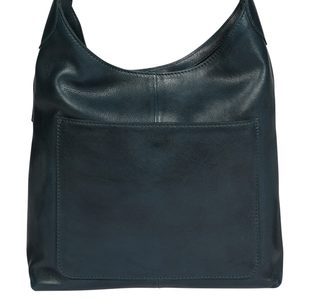 Ladies Leather Hobo – New Arrivals Style 7951 Navy