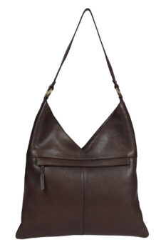 Ladies Leather Cross Body – New Arrivals Style 7954 Dark Brown