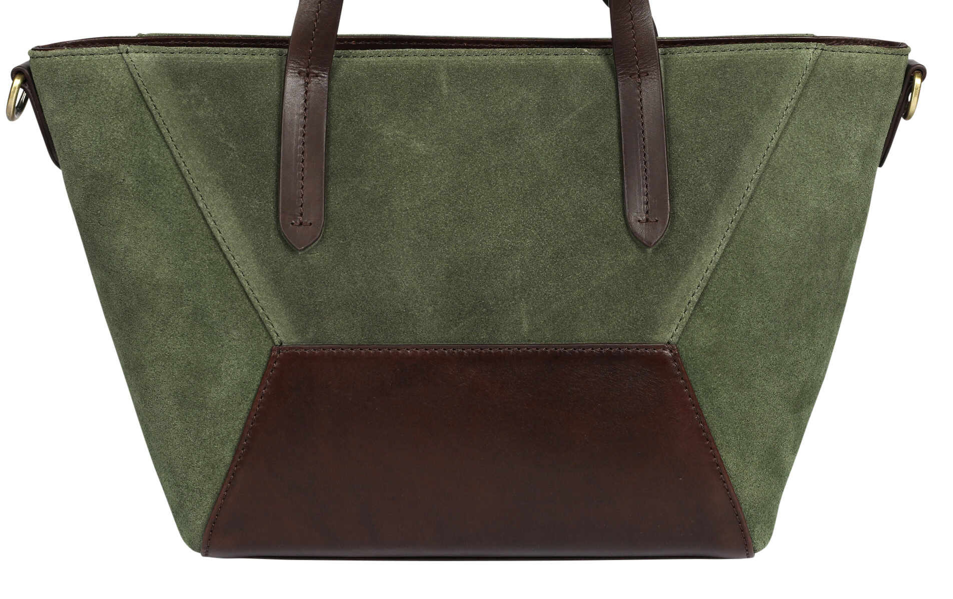 Ladies Leather Cross Body – New Arrivals Style 8210 Olive/Brown