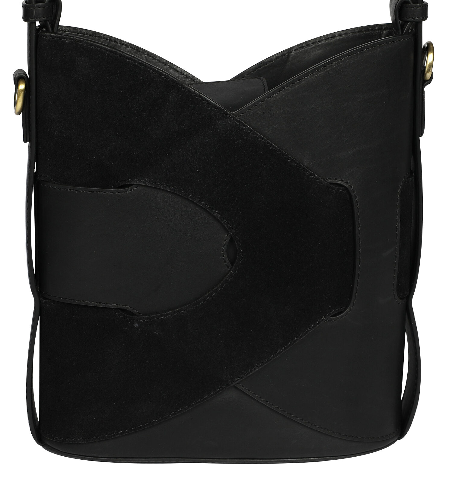 Ladies Leather Cross Body – New Arrivals Style 8212 Black
