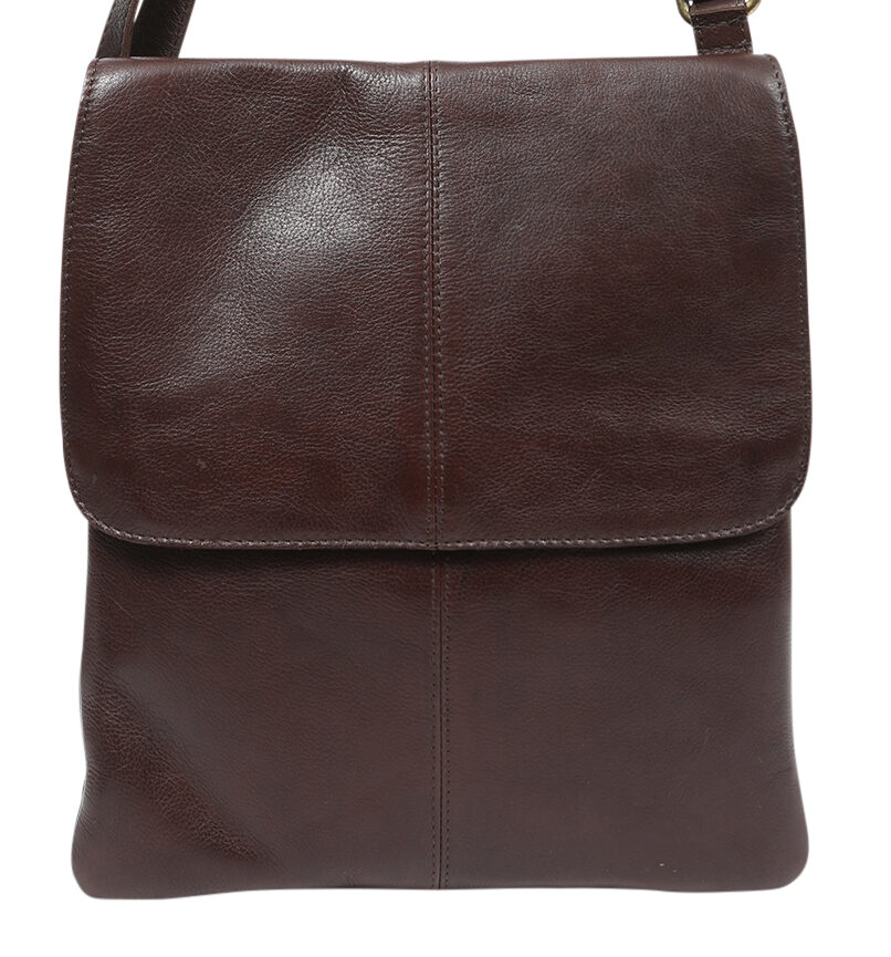 Ladies Leather Shoulder/Cross Body – New Arrivals 6688 Dark Brown
