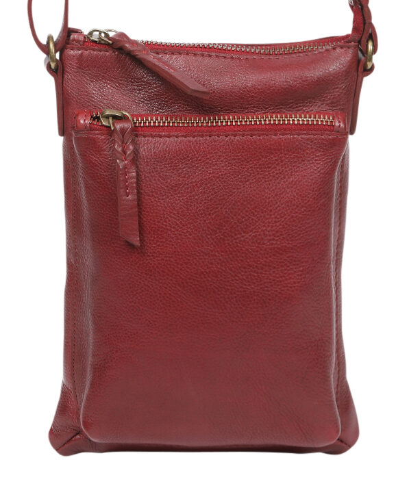 Ladies Leather Shoulder/Cross Body-New Arrivals 7625 Oxblood