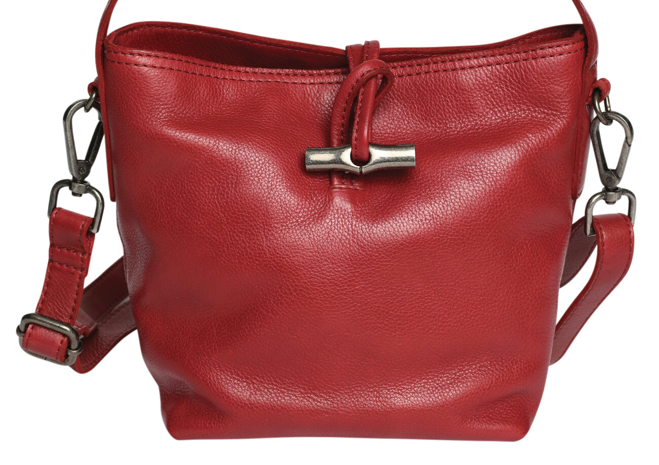 Ladies Leather Cross Body – New Arrivals Style 7946 Red