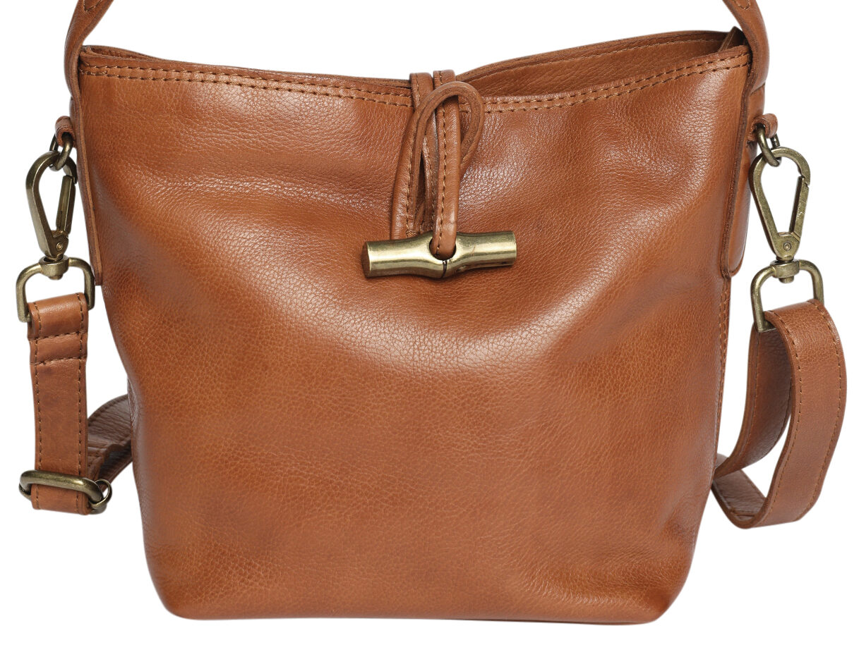 Ladies Leather Cross Body – New Arrivals Style 7946 Tan