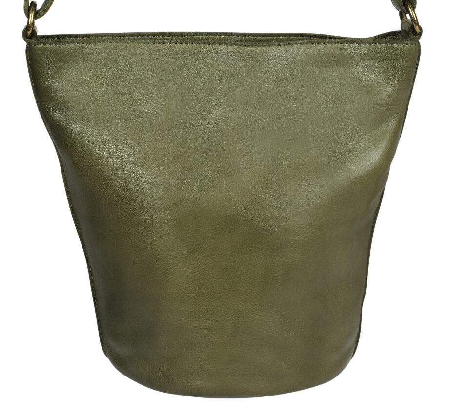 Ladies Leather Cross Body – New Arrivals Style 7953 Olive