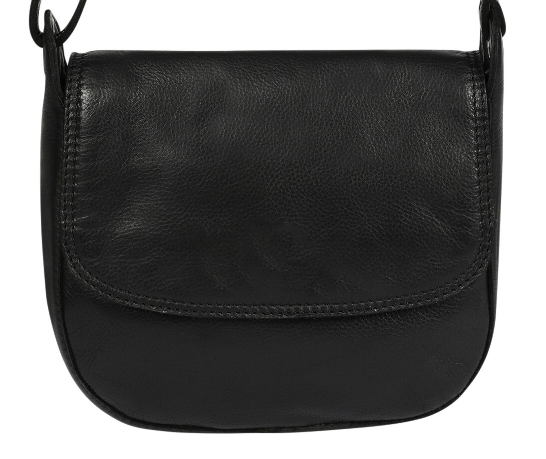 Ladies Leather Cross Body – New Arrivals Style 7958 Black