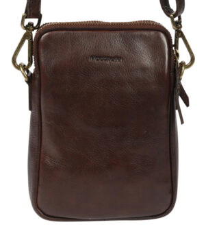 Ladies Leather Cross Body – New Arrivals Style 7939 Dark Brown