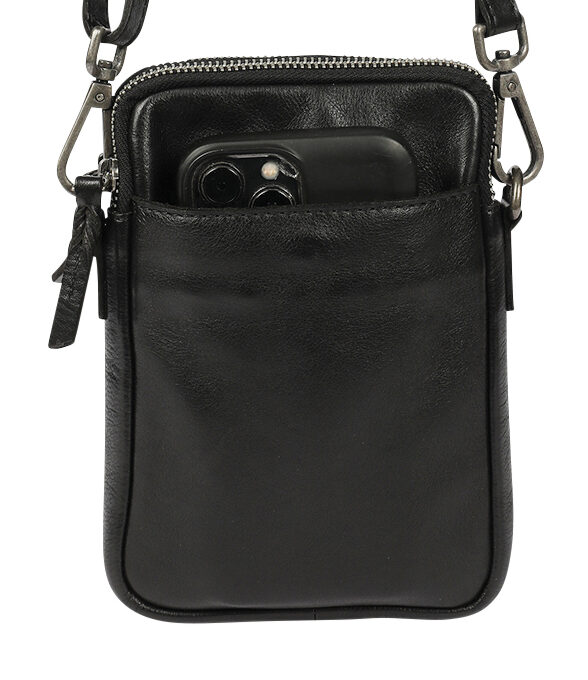 Ladies Leather Cross Body – New Arrivals Style 7939 Black