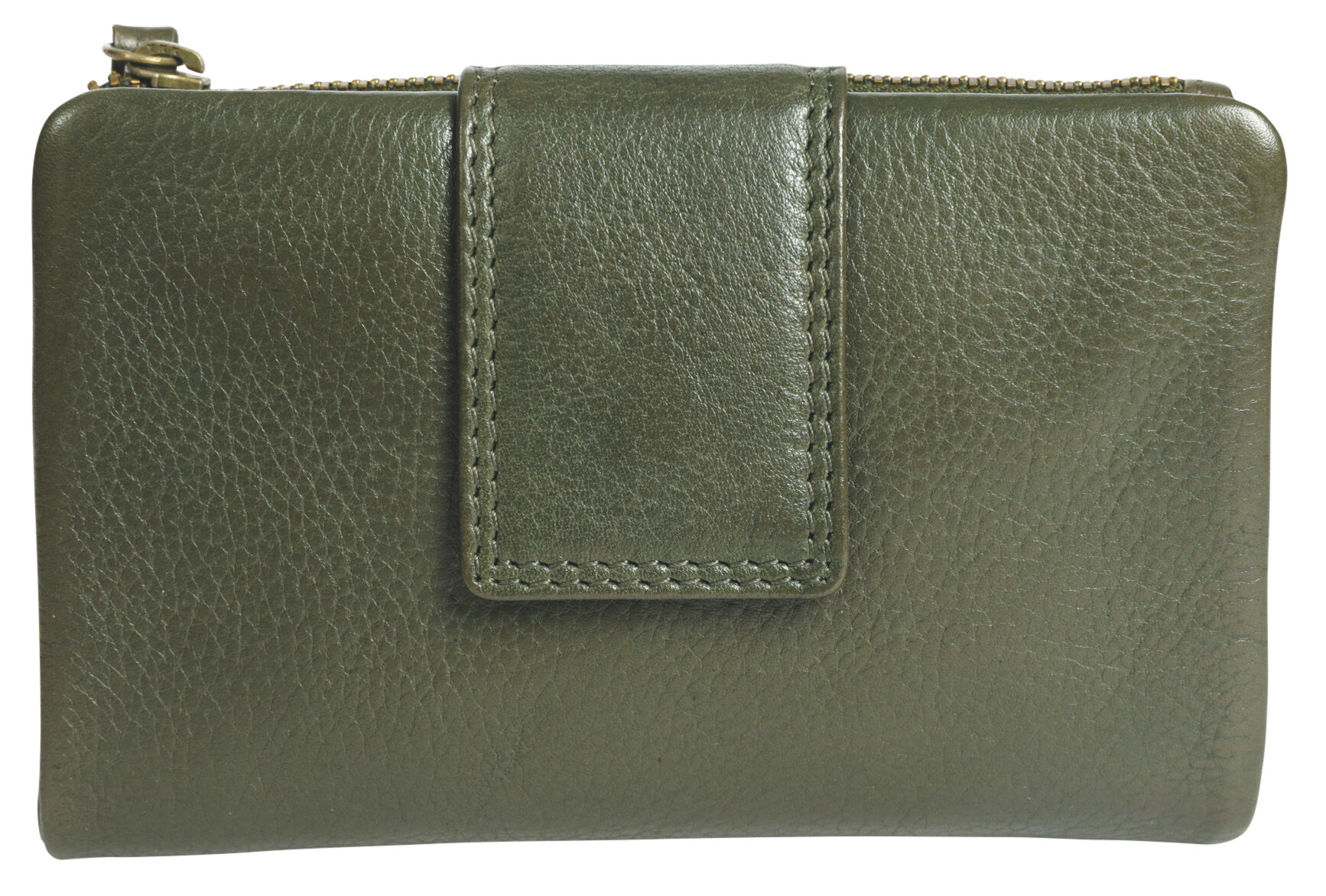 Ladies Leather Wallet – New Arrivals 7635 Dark Olive