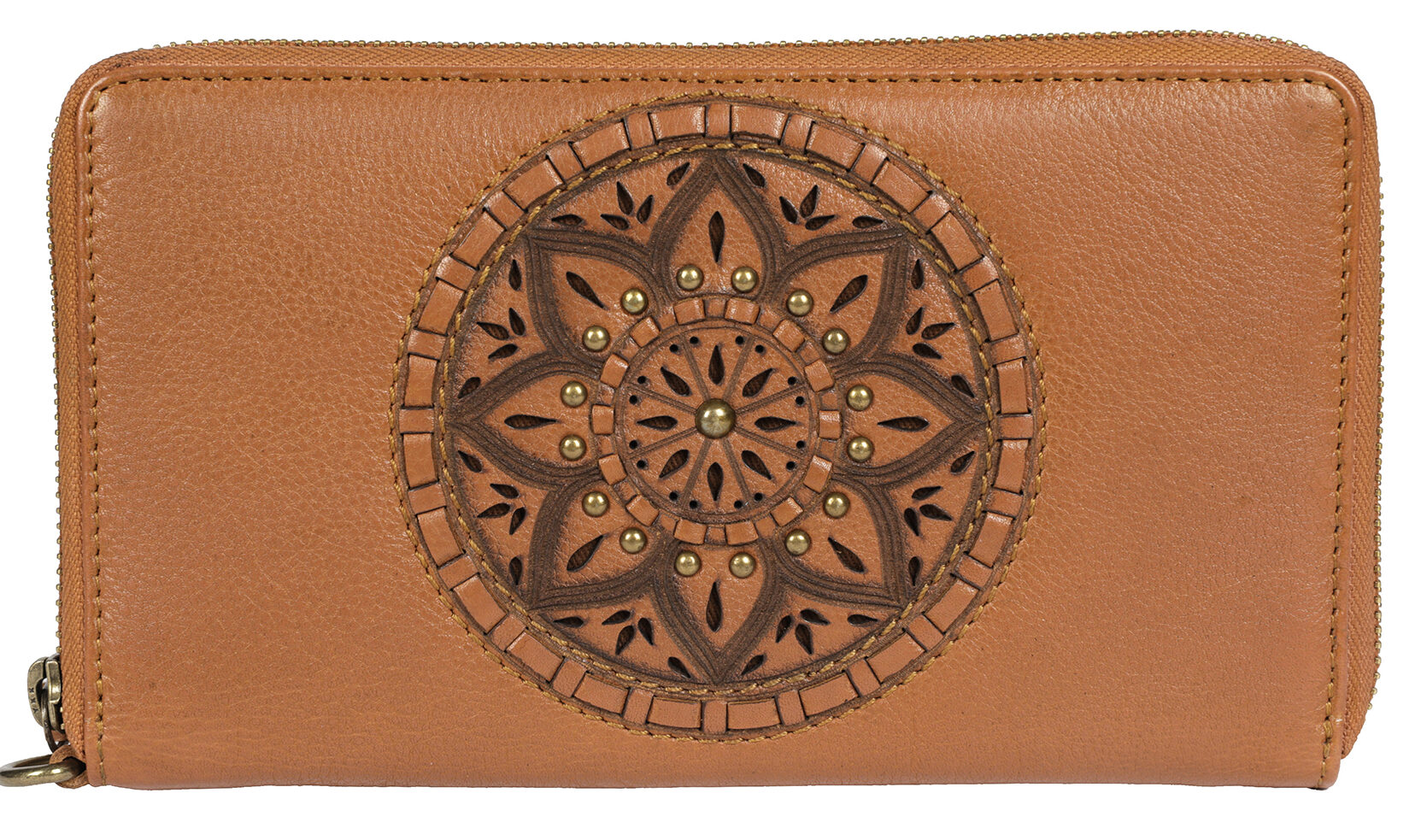 Ladies Leather Wallet Style 7861 Honey