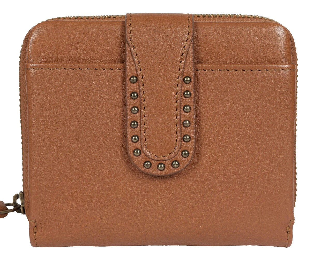 Ladies Leather Wallet Style 7966 Honey