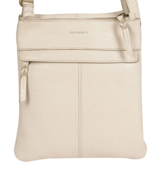 Ladies Leather Cross Body – New Arrivals Style 6655 Soft White
