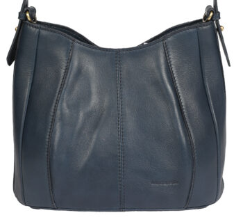Ladies Leather Cross Body Style 7907 Navy