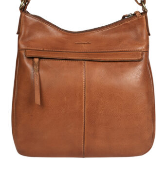 Ladies Leather Cross Body Style 7949 Tan