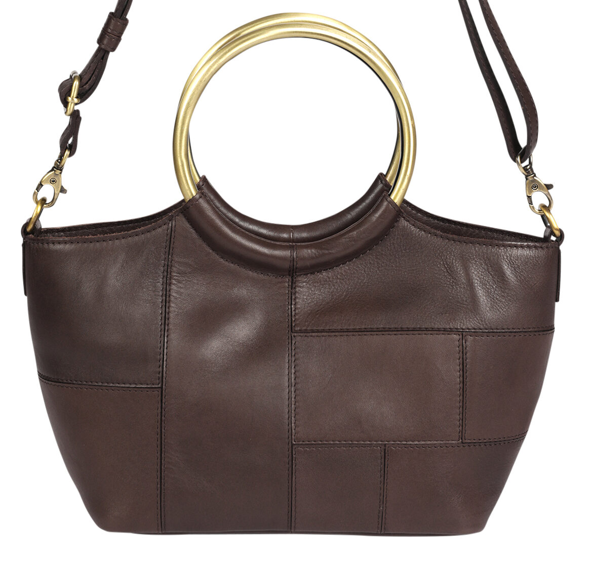 Ladies Leather Cross Body Style 7995 Brown