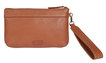 Ladies Leather Wristlet Style 7999 Tan