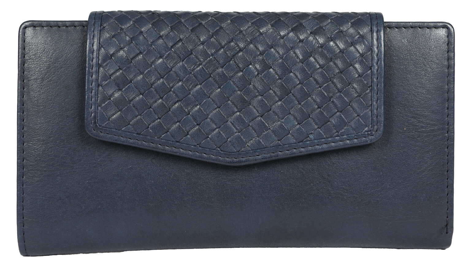 Ladies Leather Wallet Style 8001 Navy