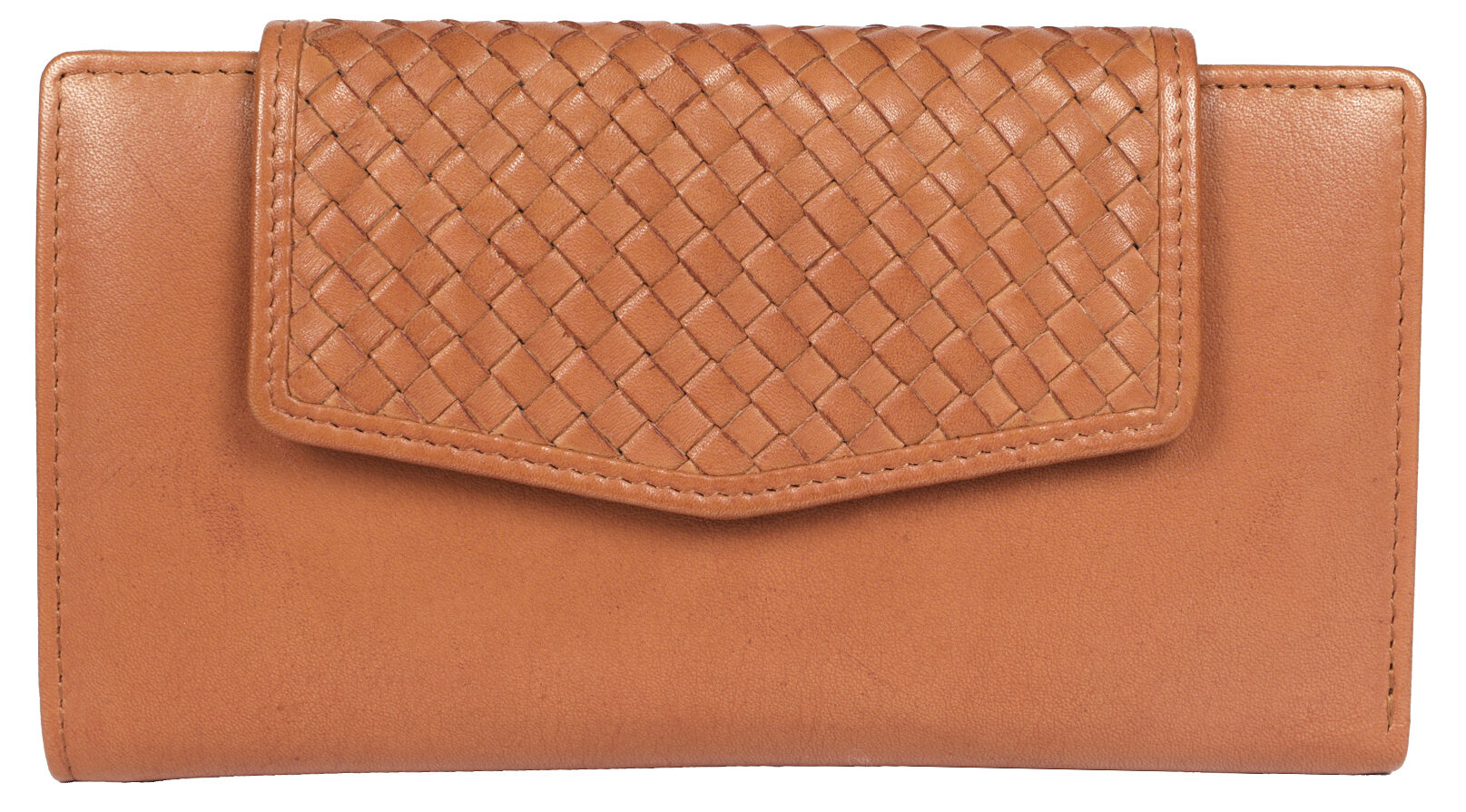 Ladies Leather Wallet Style 8001 Tan