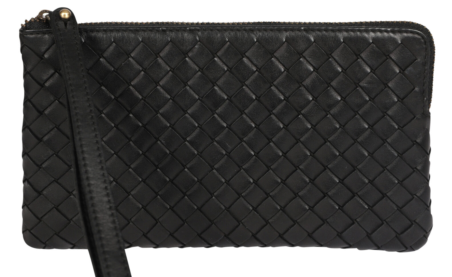 Ladies Leather Wristlet and Leather Wallet Style 8220 Black